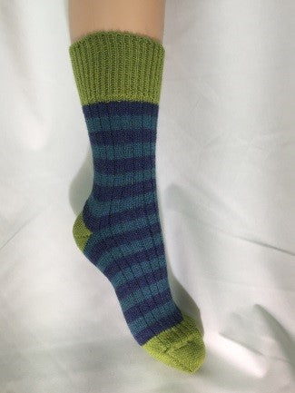 Ringelsocke mittelschwer Wolle 015
