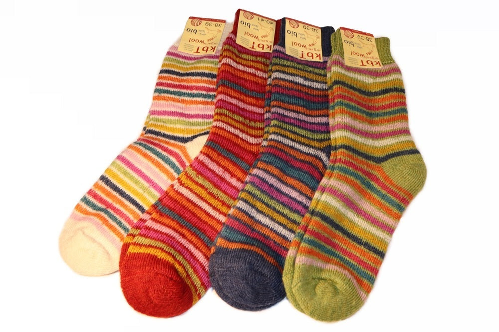 Ringelsocke Plüsch dick