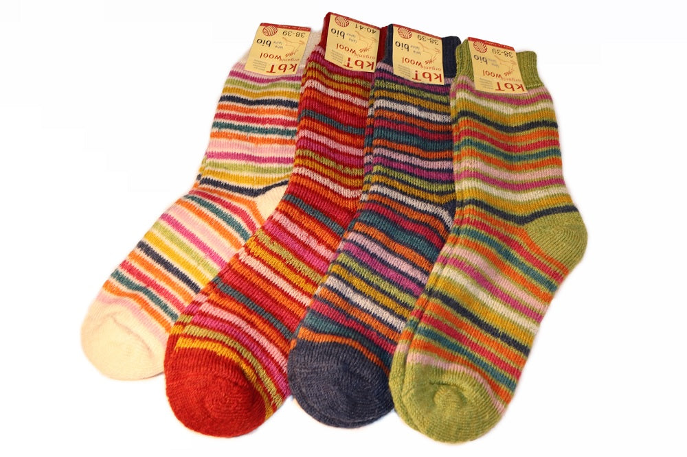 Ringelplüschsocke Kinder 016k