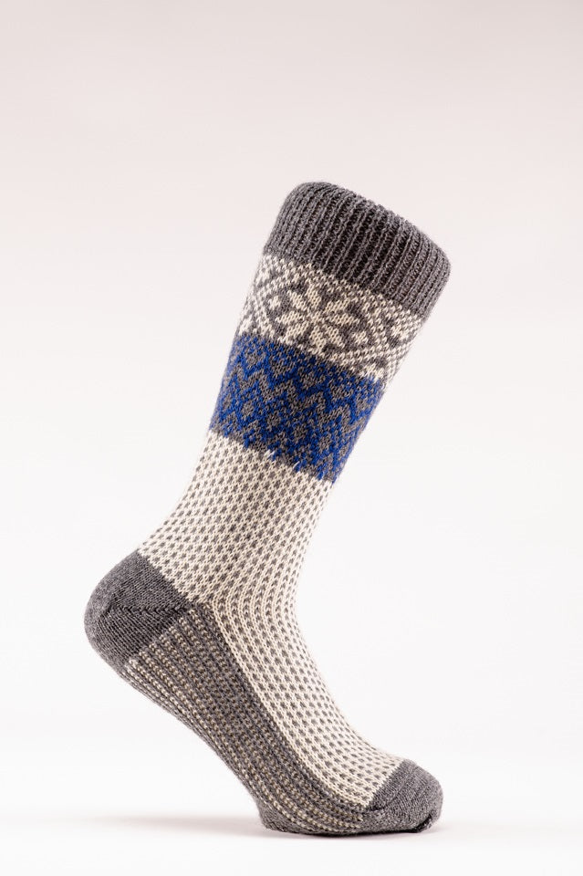 Schneefallsocke Wolle