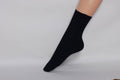 feingestrickte Baumwollsocke