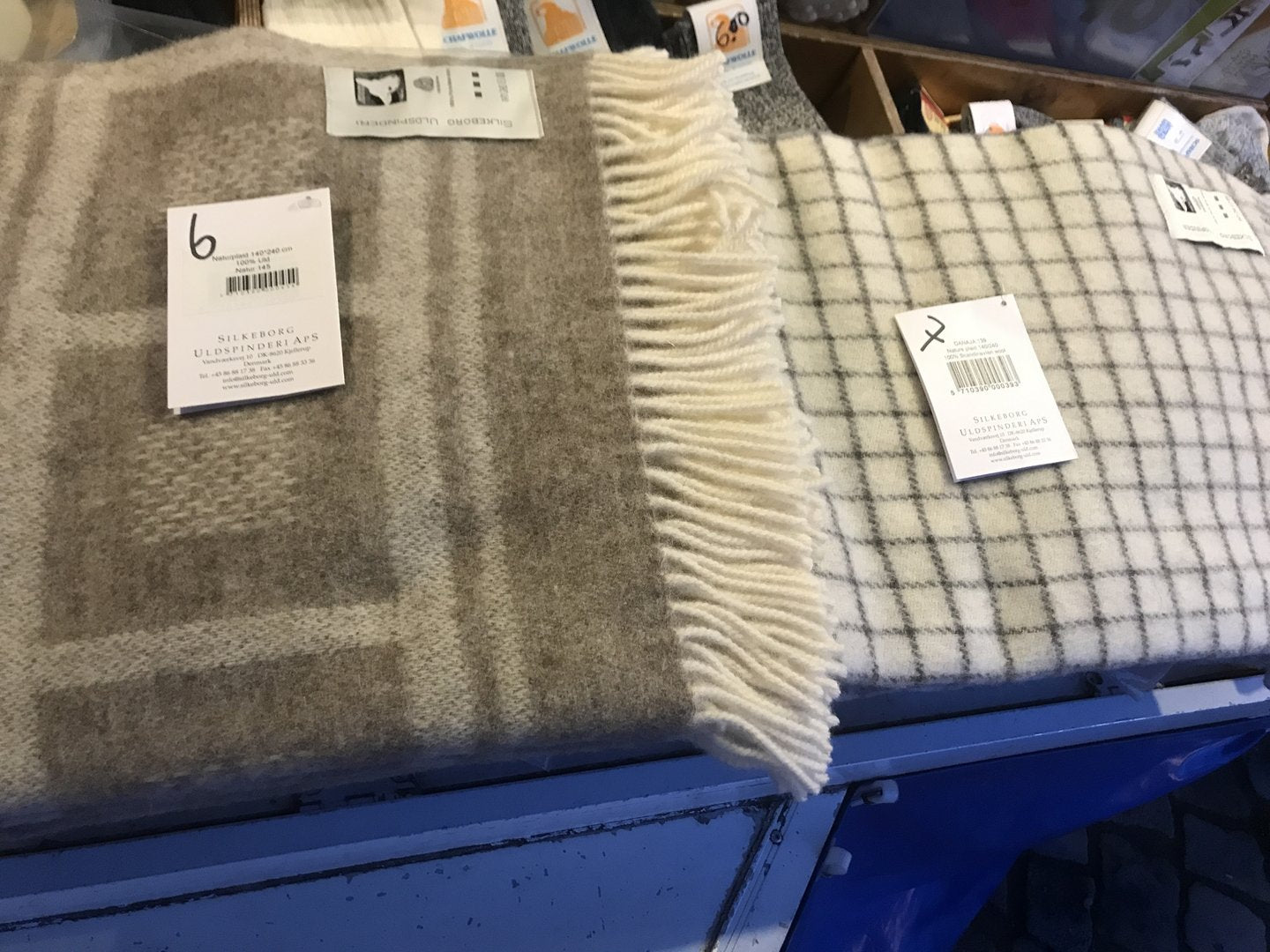 Feingestrickte Baumwollsocke aus Bio-Baumwolle