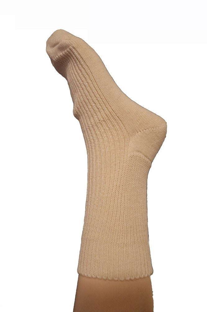 mittelschwere Socke mit Plüschsohle