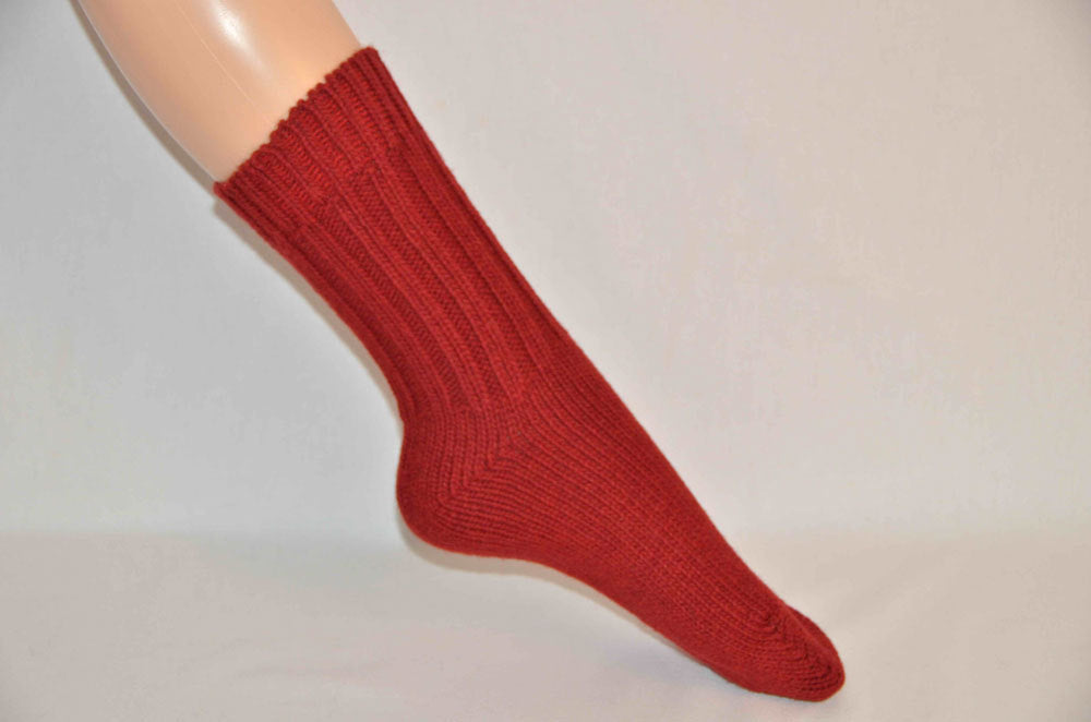 extra schwere Schafwollsocke