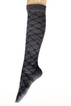 Kniestrumpf fein Karo 329