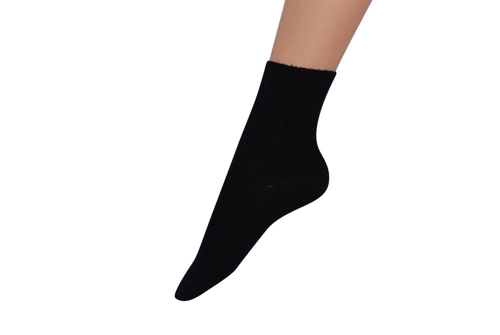 feingestrickte Baumwollsocke