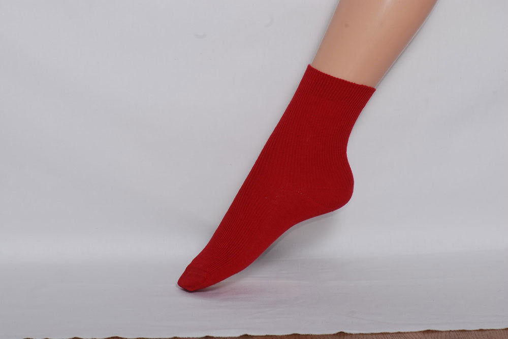 feingestrickte Socke BW/W