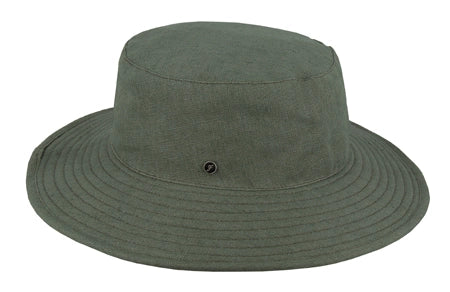 Leinenhut Sonnenhut khaki